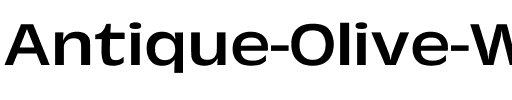 Antique-Olive Wd Regular.ttf