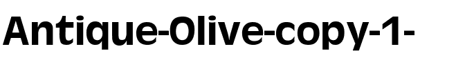 Antique Olive Regular.ttf
