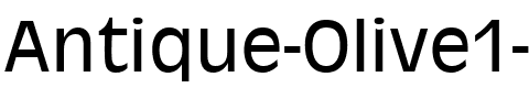 Antique Olive Normal.ttf