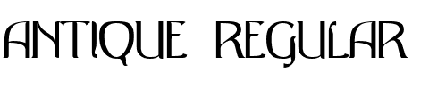 Antique Regular.ttf
