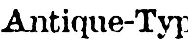 Antique Type Regular.ttf