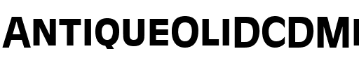 AntiqueOliDCDMed Regular.ttf