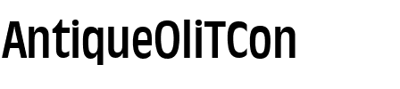AntiqueOliTCon Regular.ttf