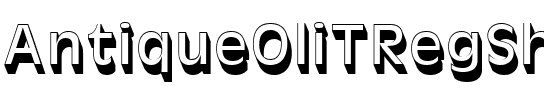 AntiqueOliTRegSh1 Regular.ttf