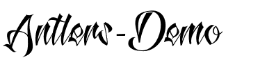 Antlers Demo Regular.ttf