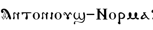 Antonious Normal.ttf