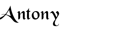 Antony Regular.ttf