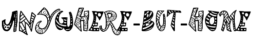 Anywhere But Home Normal.ttf
