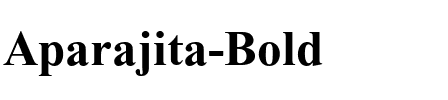 Aparajita Bold.ttf