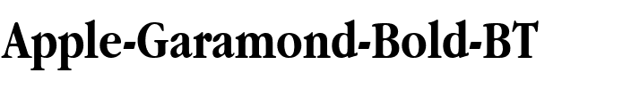 Apple Garamond BT Bold.ttf