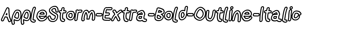 AppleStorm XbdOutIta.otf