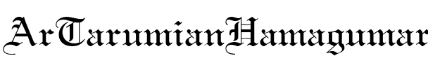 ArTarumianHamagumar Regular.ttf