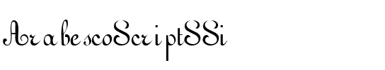 ArabescoScriptSSi Regular.ttf