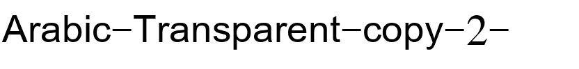 Arabic Transparent Regular.ttf
