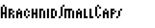 ArachnidSmallCaps Regular.ttf