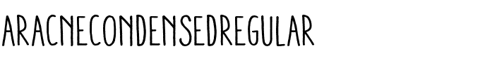 Aracne Condensed Regular Normal.otf