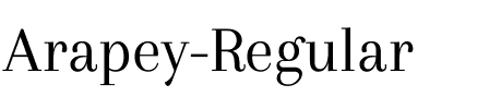 Arapey Regular.ttf