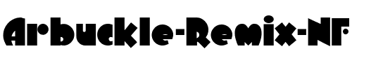 Arbuckle Remix NF Regular.ttf
