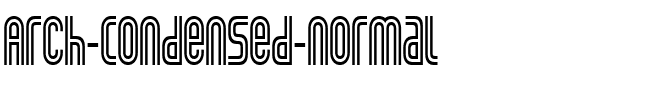 Arch-Condensed  Normal.ttf