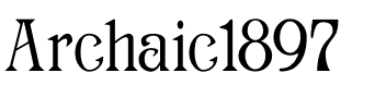 Archaic1897 Regular.ttf