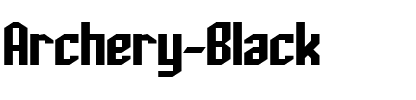 Archery Black Regular.ttf