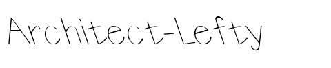 Architect Lefty Regular.ttf