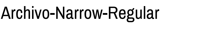 Archivo Narrow Regular.ttf