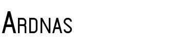 Ardnas Regular.otf