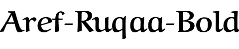 Aref Ruqaa Bold.ttf