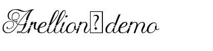 Arellion demo Regular.ttf