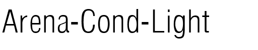 Arena Cond Light Regular.ttf