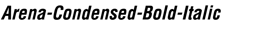 Arena Condensed Bold Italic.ttf