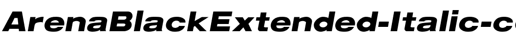 ArenaBlackExtended Italic.ttf