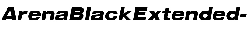 ArenaBlackExtended Italic.ttf