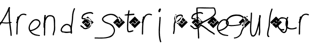 Arends Strips Regular.ttf