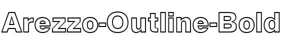 Arezzo-Outline Bold.ttf