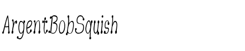 ArgentBobSquish Regular.ttf