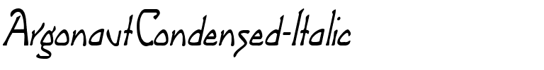 ArgonautCondensed Regular.ttf