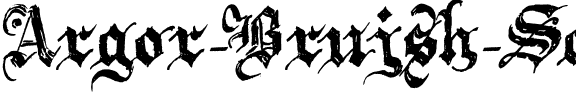 Argor Brujsh Scaqh Regular.ttf