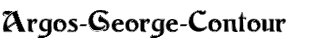 Argos George Contour Regular.ttf