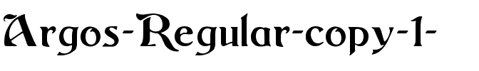 Argos Regular.ttf