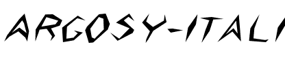 Argosy Italic Italic.ttf