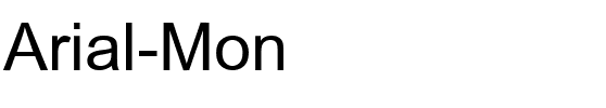 Arial Mon Regular.ttf