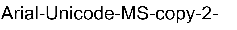 Arial Unicode MS Normal.ttf