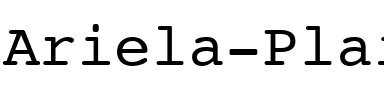 Ariela Plain.ttf