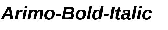 Arimo Bold Italic.ttf