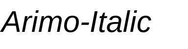 Arimo Italic.ttf