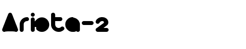 Arista 2.0 Alternate full Regular.ttf