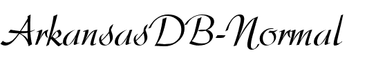ArkansasDB Normal.ttf