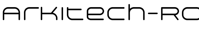 Arkitech Round Light.ttf